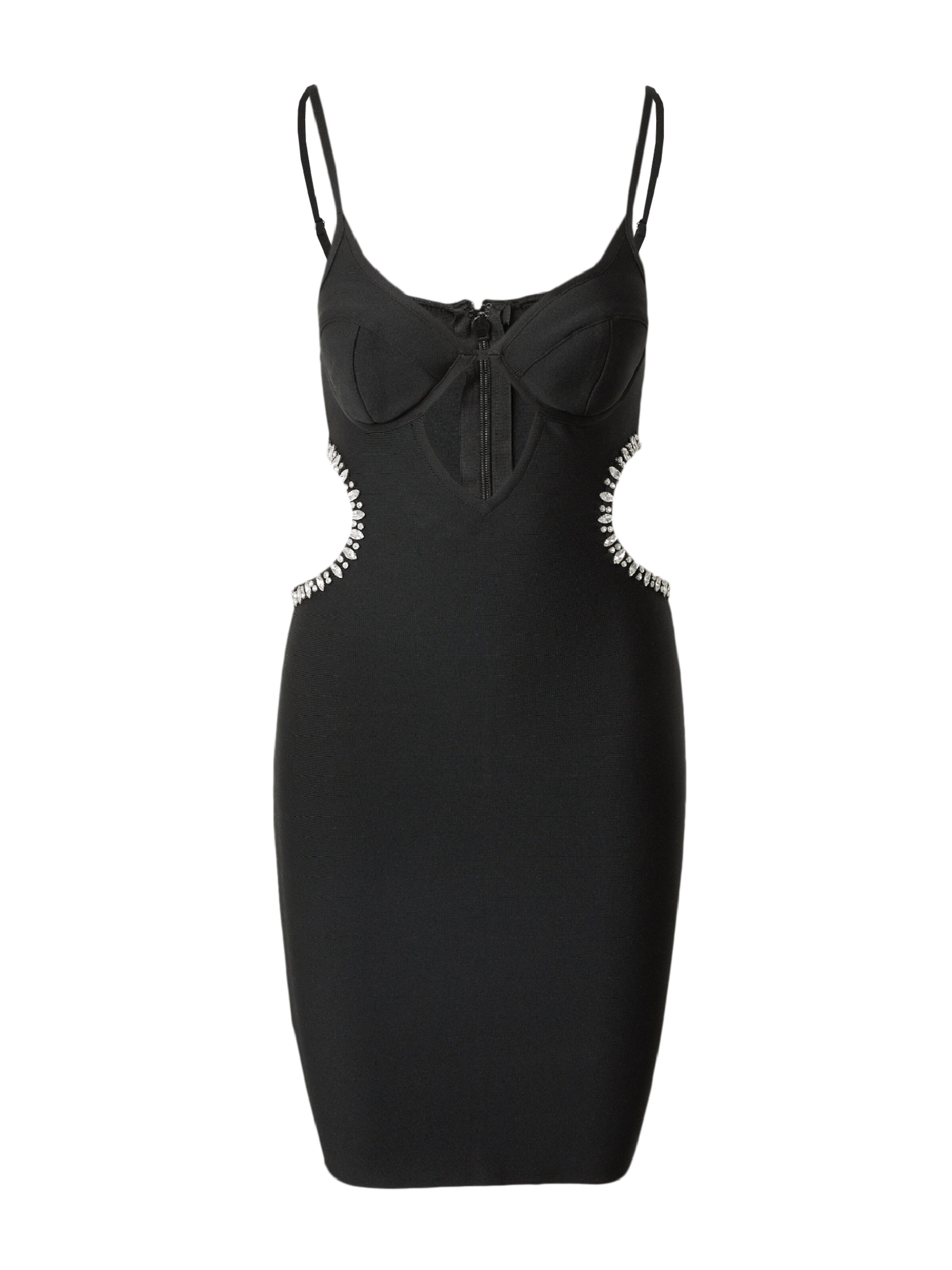 Robe Misspap en noir : devant