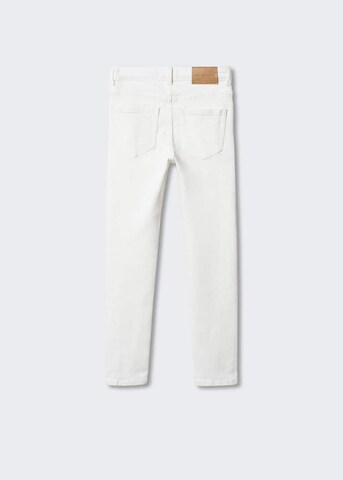 Skinny Jean MANGO KIDS en blanc