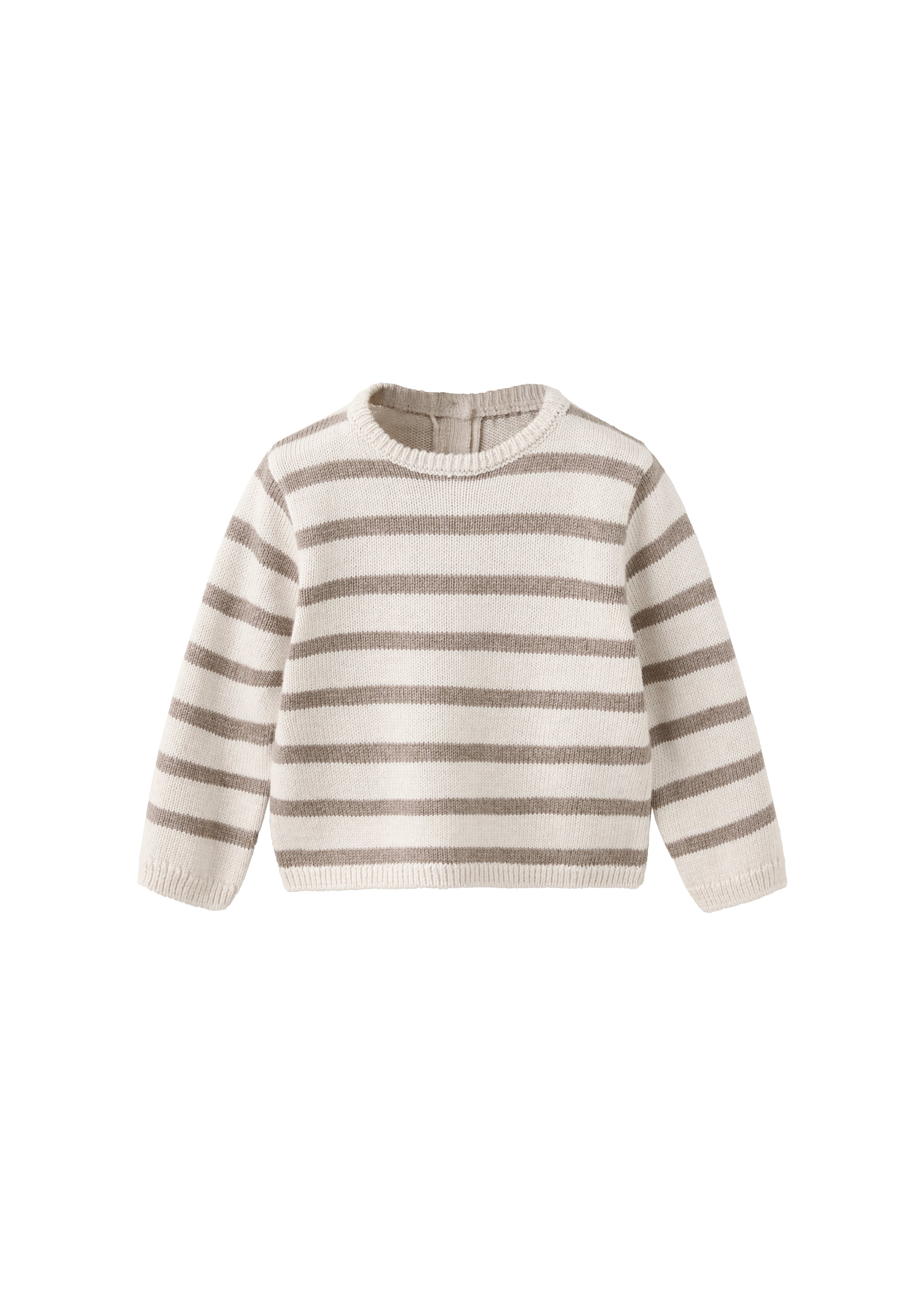MANGO KIDS Sweter w kolorze beżowy: przód