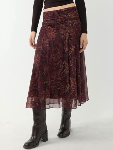 Hiccup Skirt in Brown: front