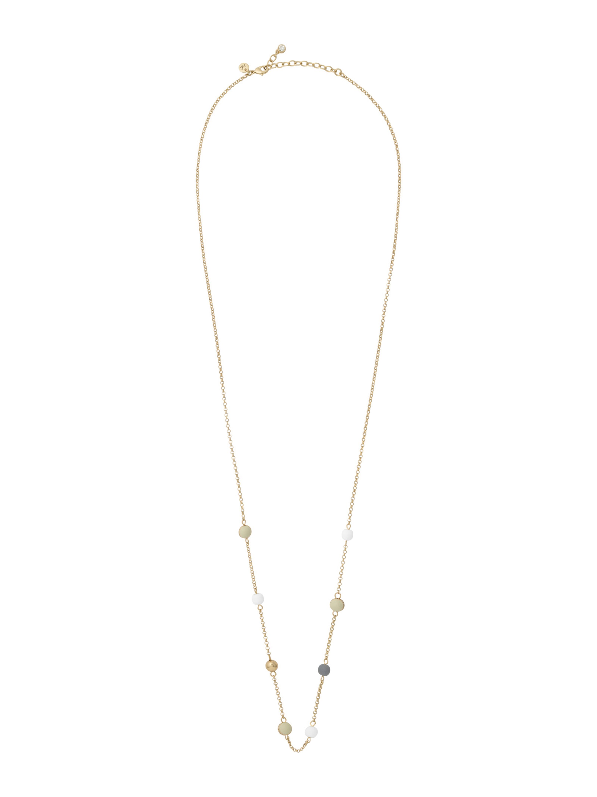 A&C Oslo – Nordic Design Jewellery Necklace 'White Dreams' in Gold: front