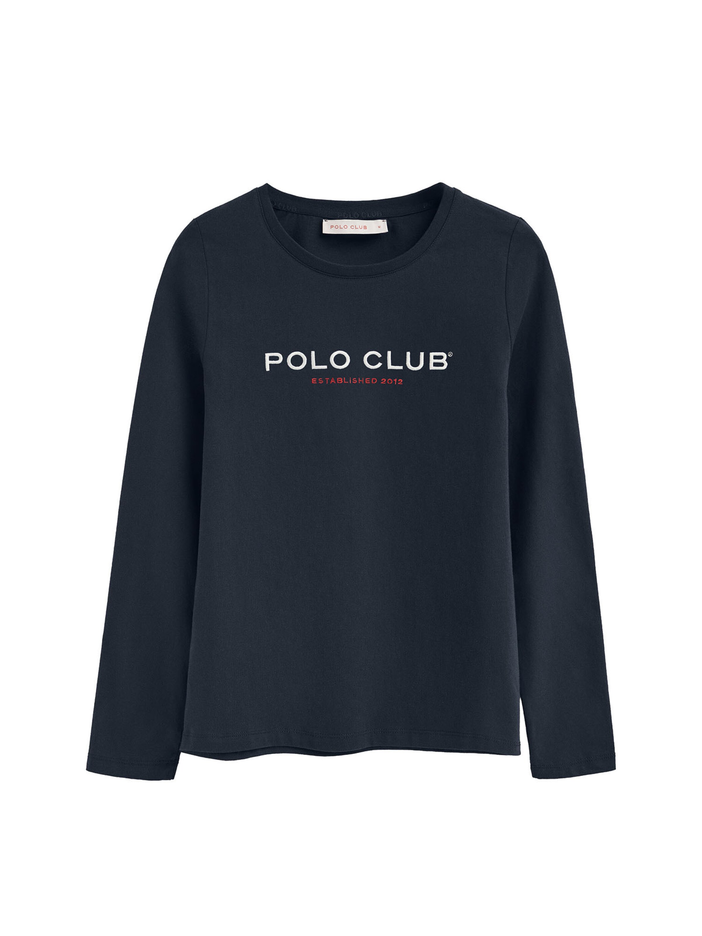 Polo Club Shirt in Blue: front