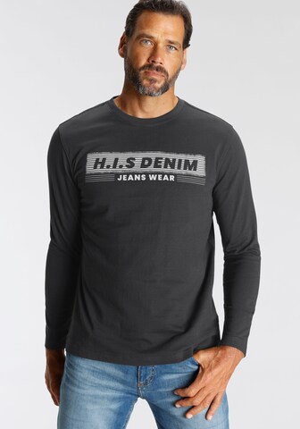 H.I.S Shirt in Grau