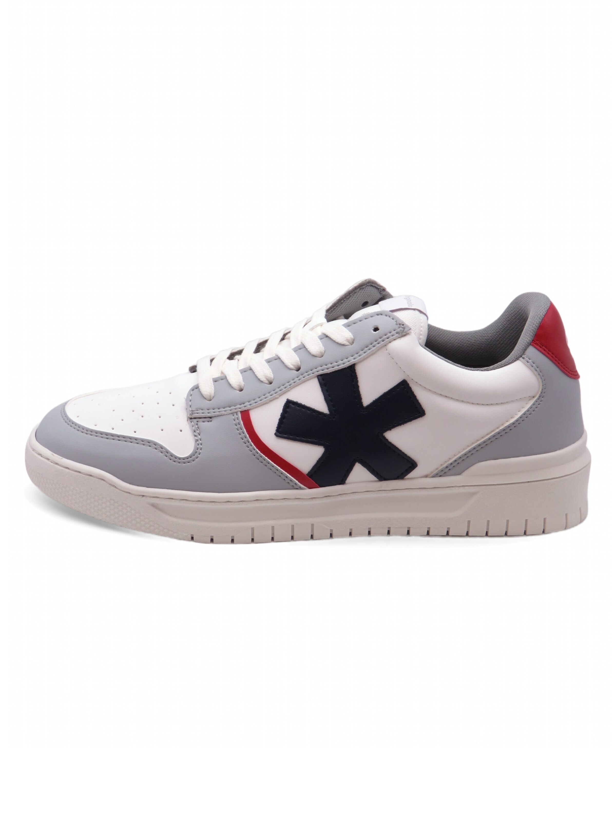 BORN ORIGINALS - Calzado deportivo con cordones 'Drew' en blanco: frente
