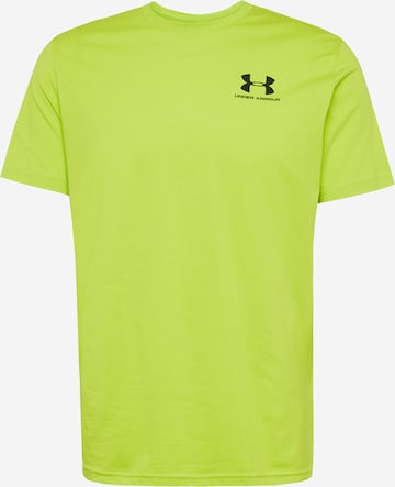 UNDER ARMOUR Funktionstopp i grön: framsida