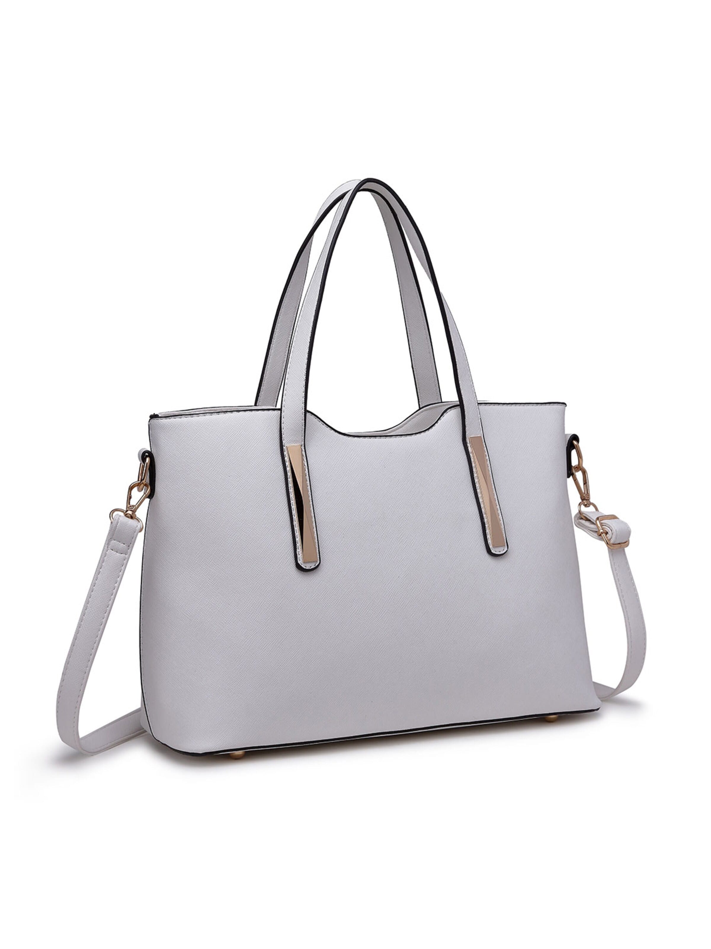 Miss Lulu Shoulder Bag in White