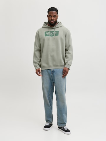 Jack & Jones Plus Sweatshirt 'JORGREENE' in Green