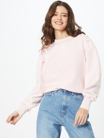 REPLAY - Sweatshirt em rosa: frente