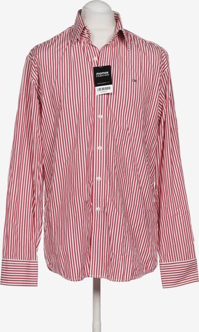 Tommy Jeans Button Up Shirt in XL in Red: front