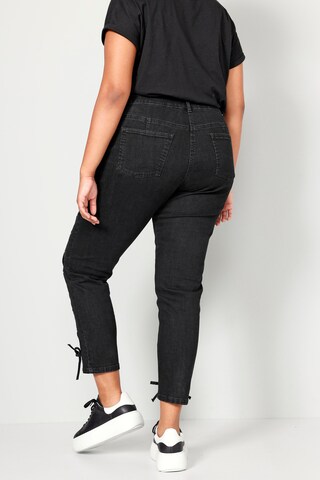 Angel of Style Regular Jeans in Schwarz