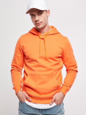 Sweat-shirt Urban Classics en orange : devant