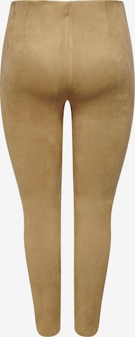 ONLY Skinny Leggings 'JO' in Brown