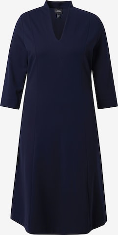 Robe Ulla Popken en bleu : devant