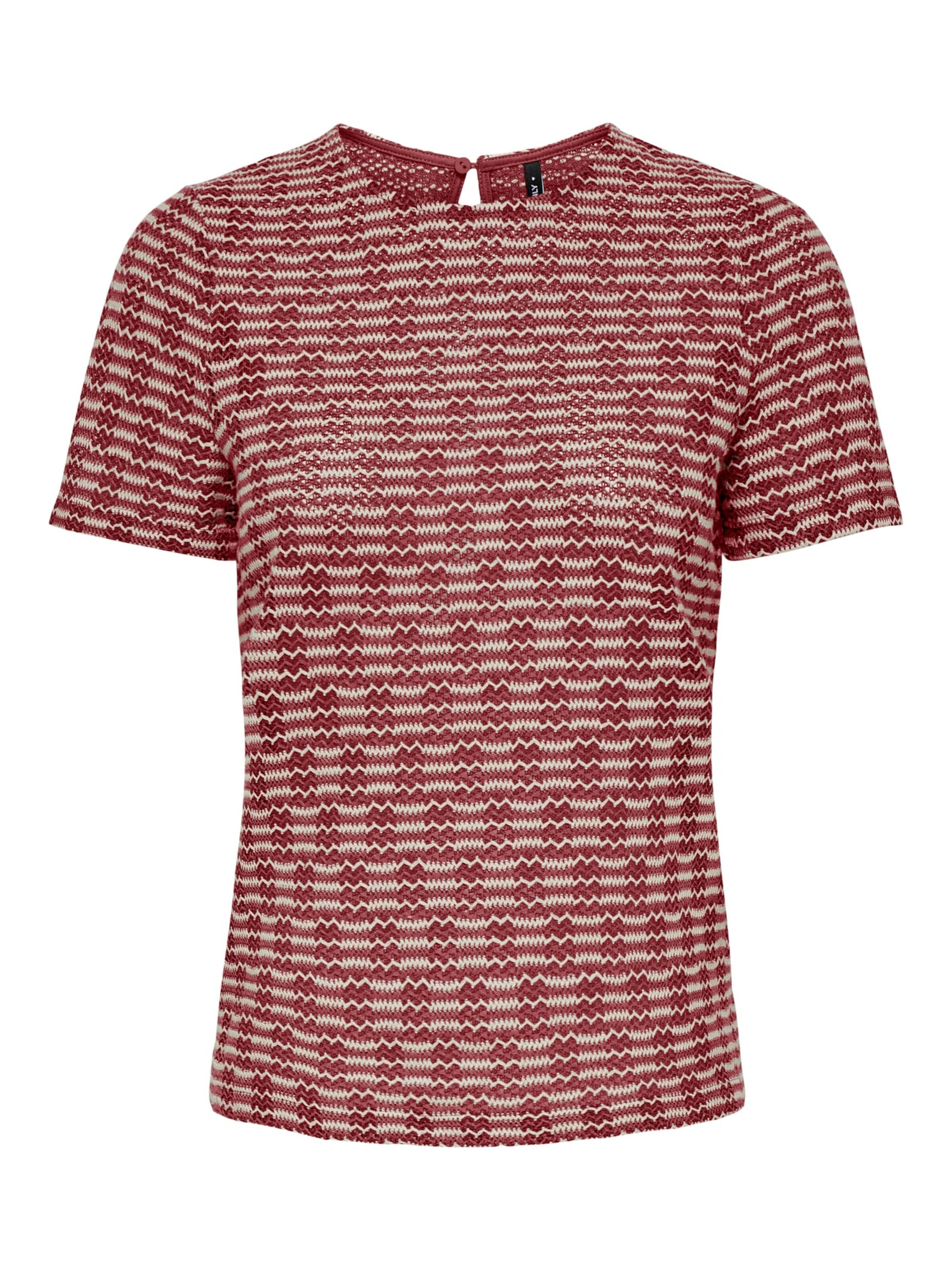 ONLY Top in Rood: voorkant