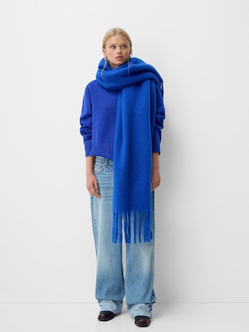 Bershka Schal in Blau