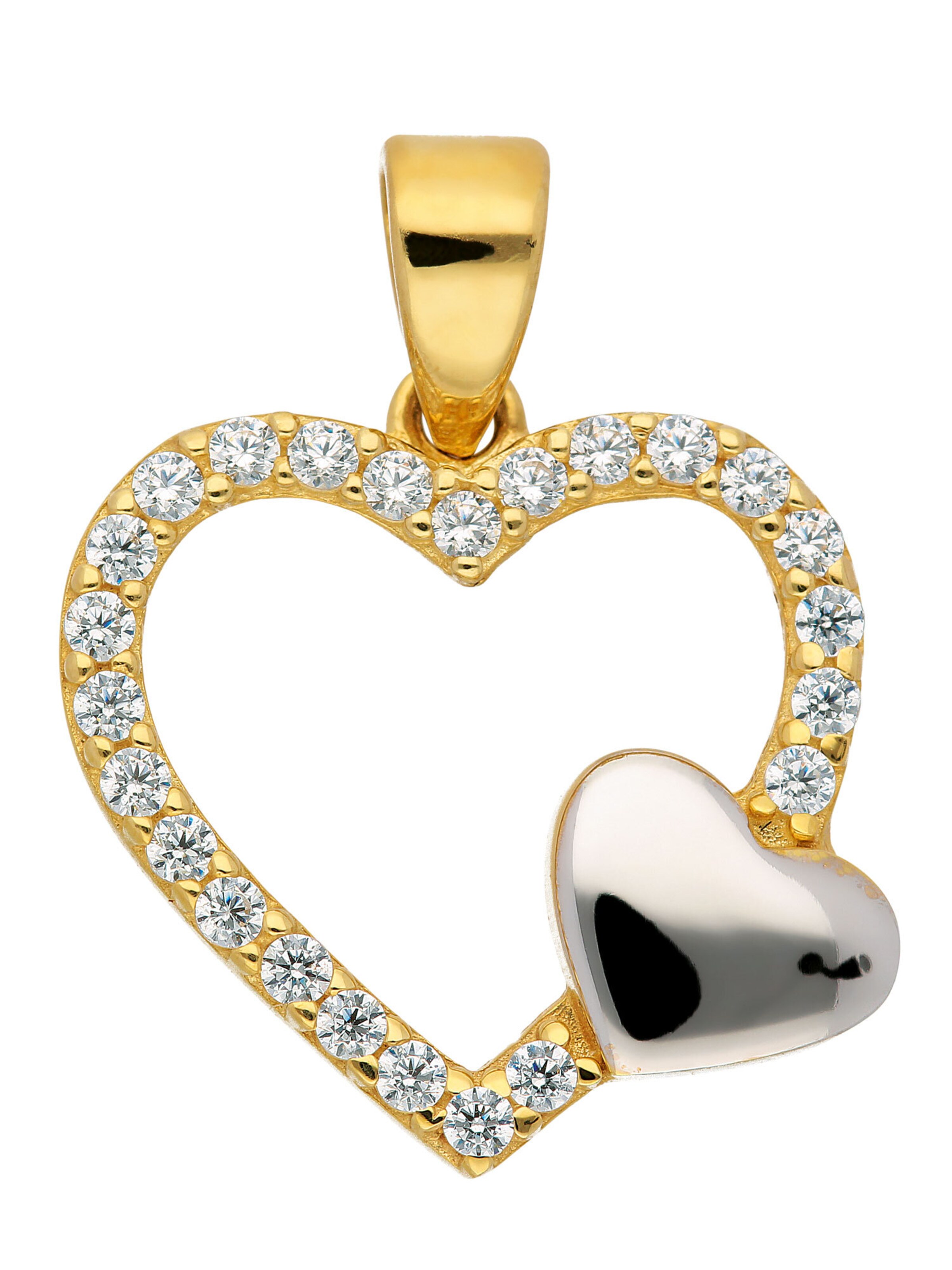 Adelia´s Pendant in Gold: front