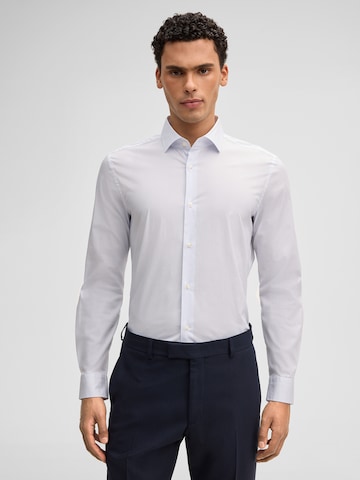 Coupe slim Chemise business 'Stan' STRELLSON en blanc : devant