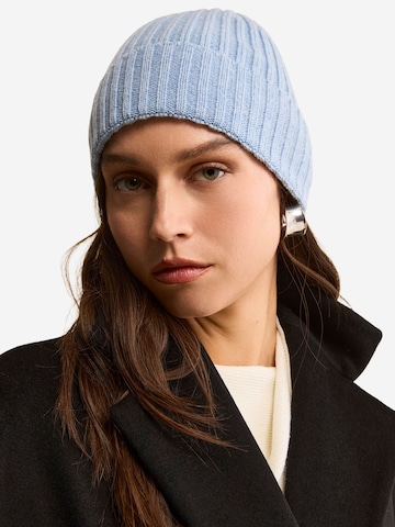 Il Lanificio Beanie in Blue: front