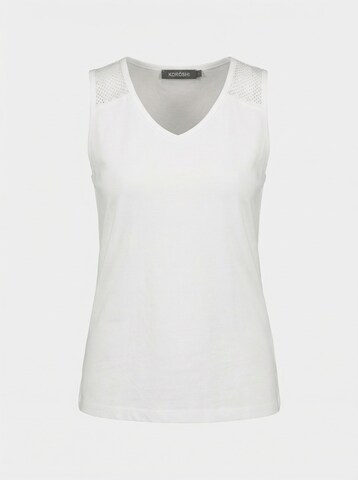 KOROSHI Top in Wit