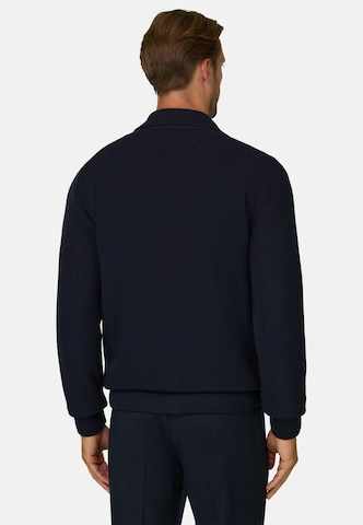 Boggi Milano Gebreid vest in Blauw
