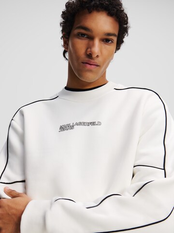 KARL LAGERFELD JEANS - Sudadera en blanco