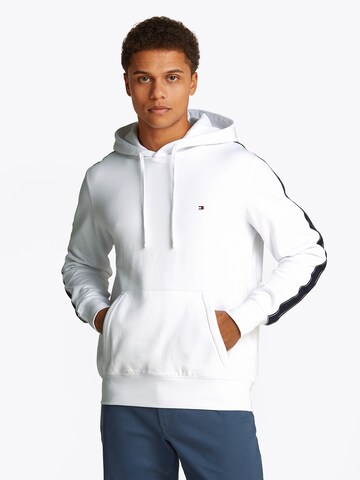 Sweat-shirt TOMMY HILFIGER en blanc : devant