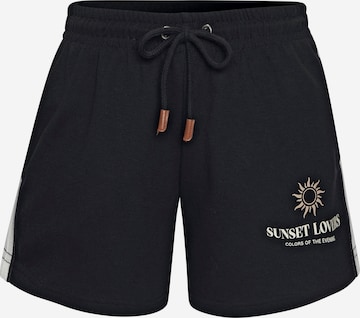 Regular Pantalon H.I.S en noir : devant