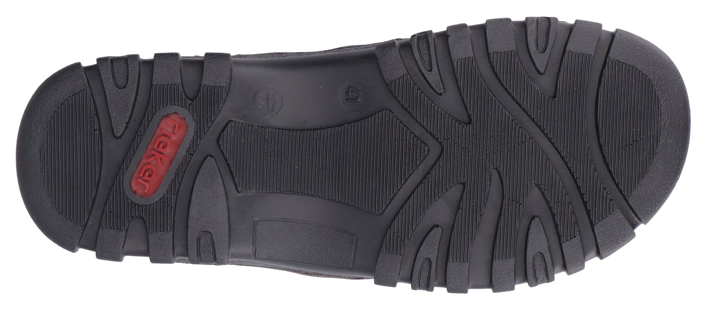 Rieker Hiking Sandals in Black