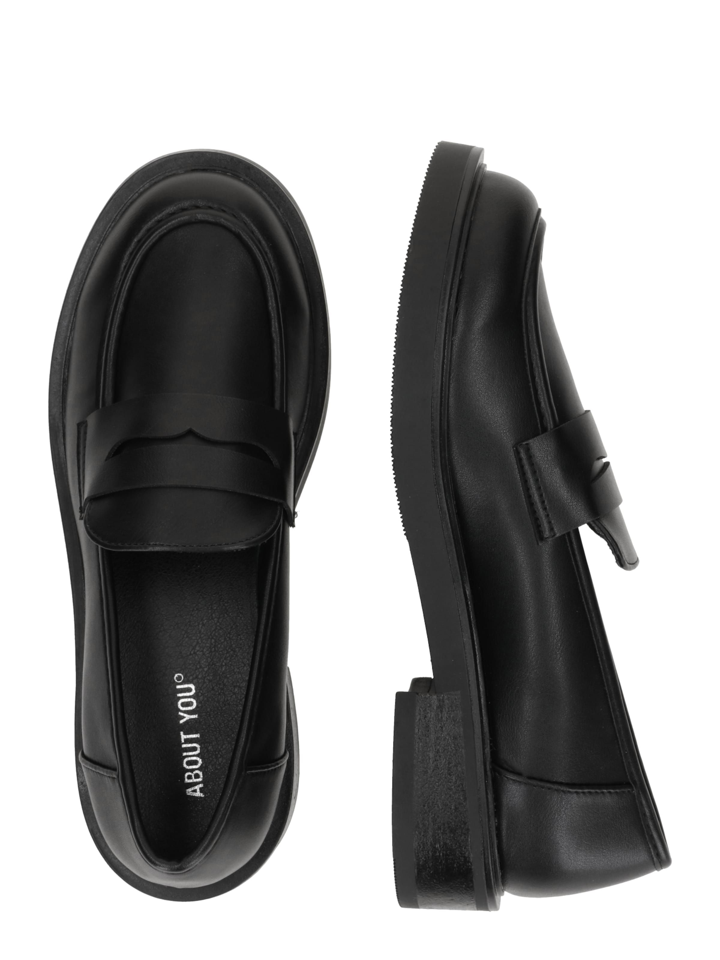 ABOUT YOU Шлепанцы 'Lorin' в Черный