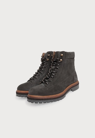 Pepe Jeans Buty sznurowane 'Brake Barrier' w kolorze brązowy