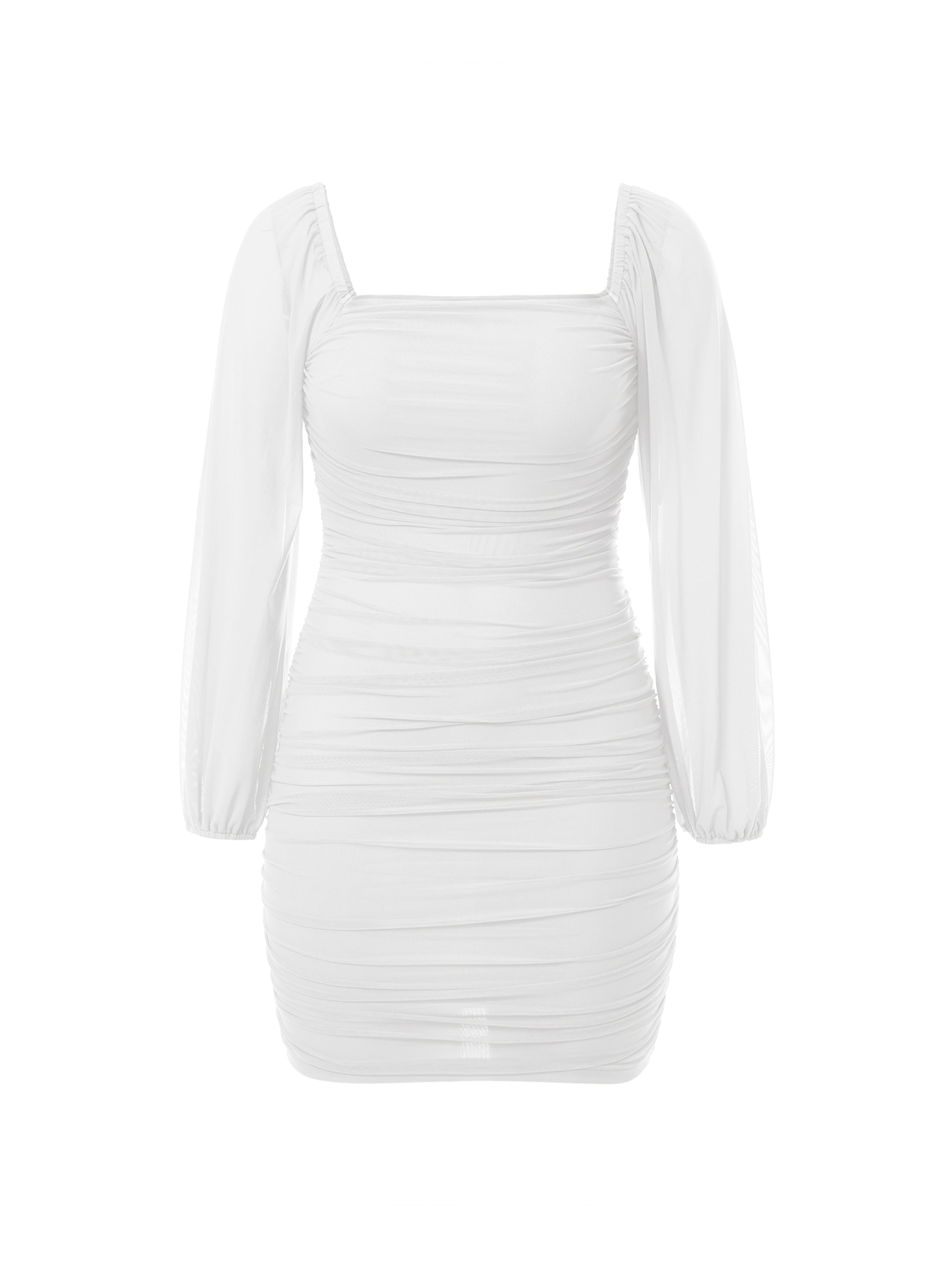 Imily Bela Платье в Белый: спереди