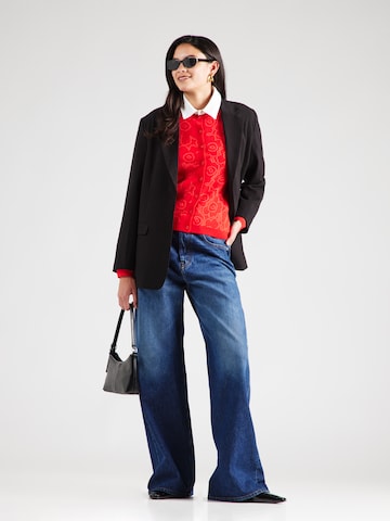 Marimekko - Casaco de malha em vermelho