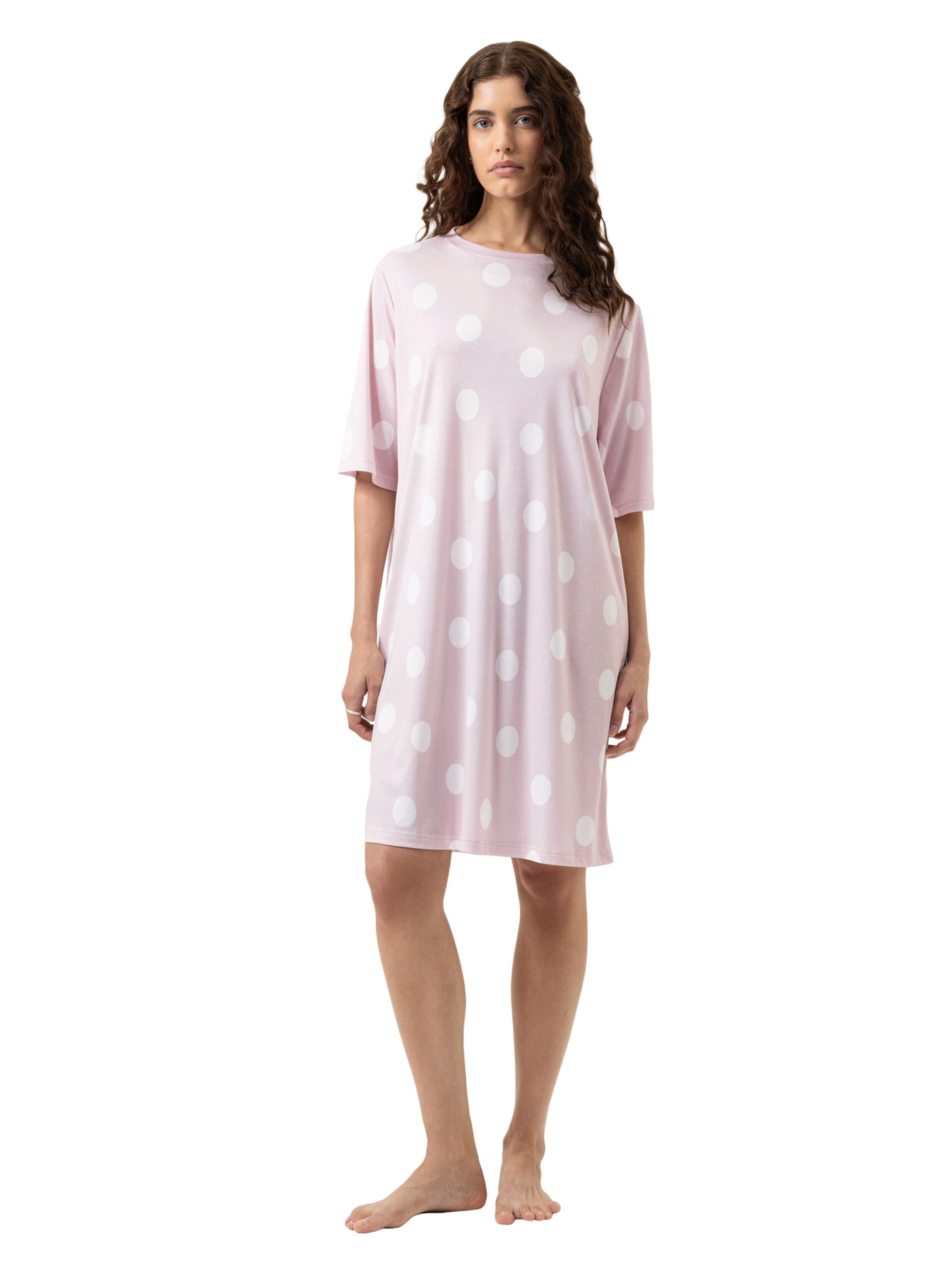 Mey Nightgown 'Pretty Dots' in Pink: front