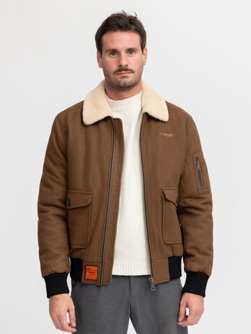 Bombers Winterjas 'AVIATOR MEN' in Beige