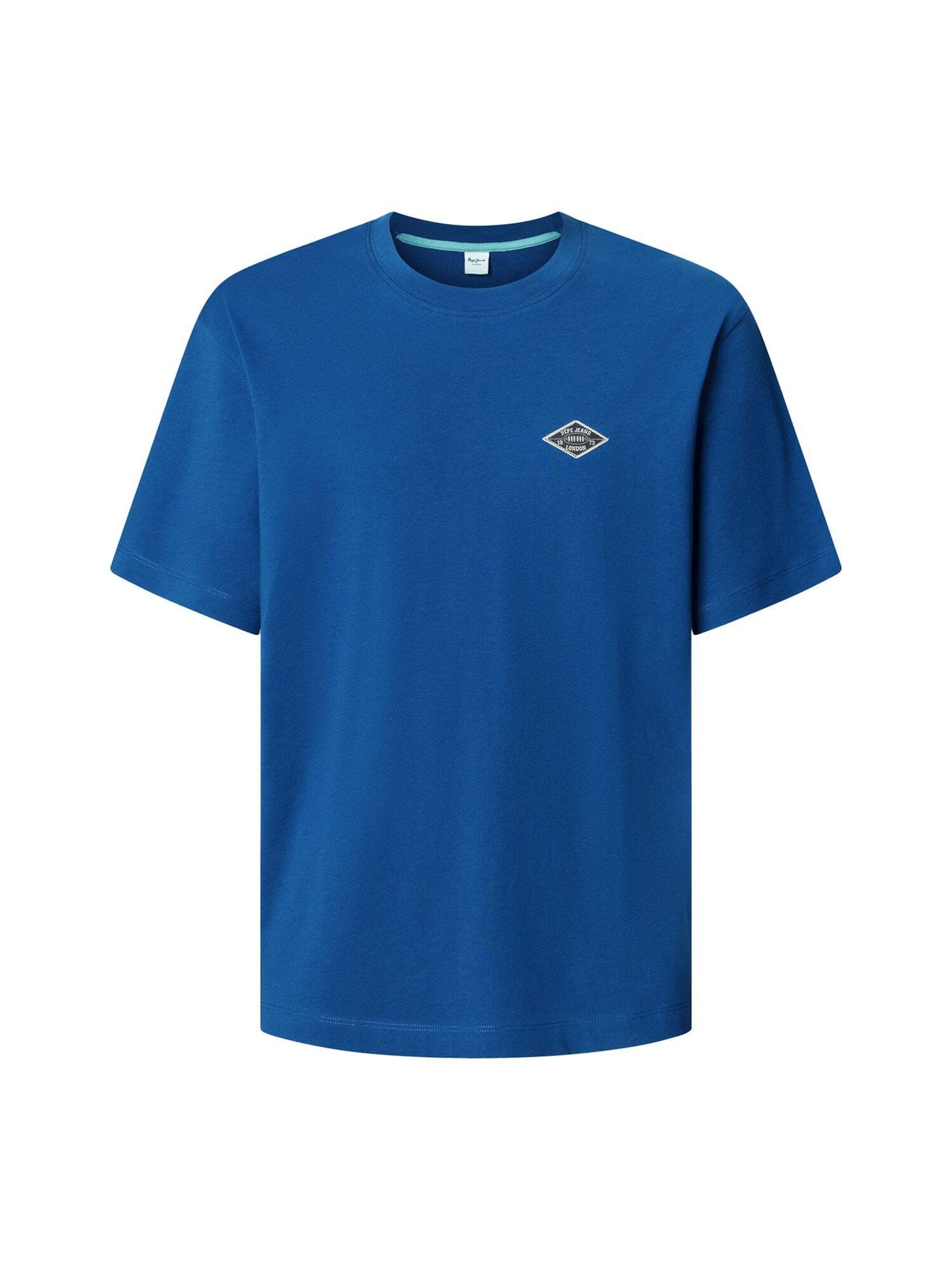 Pepe Jeans Shirt ' JOB ' in Blau: Vorderseite