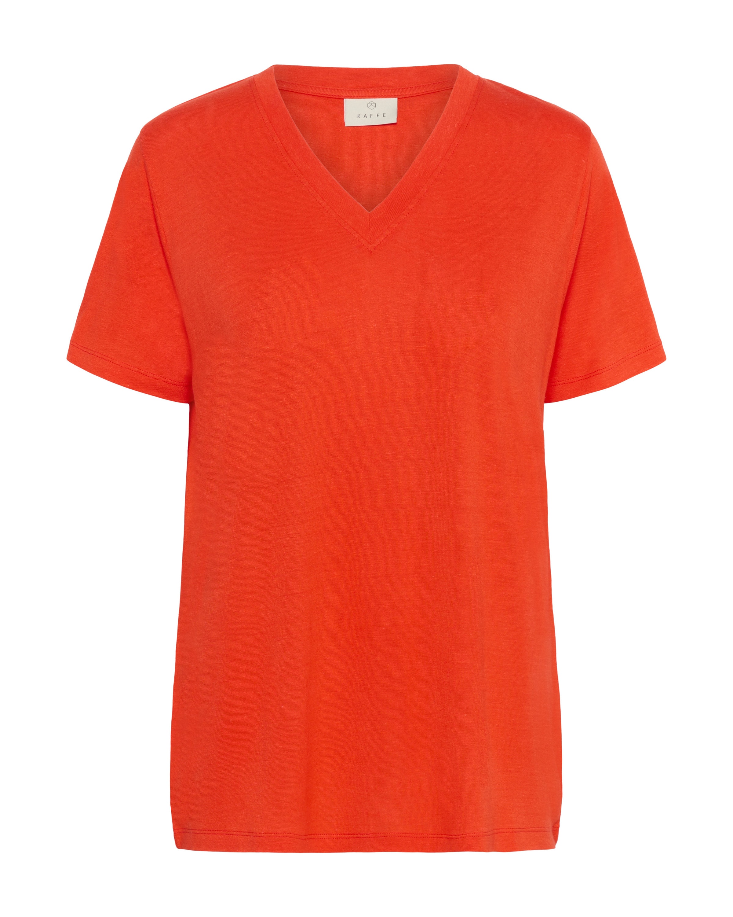 Kaffe - Camisa 'KAmaria' em vermelho: frente