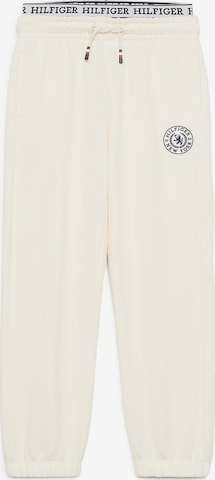 TOMMY HILFIGER Regular Pants 'Varsity ' in Beige: front