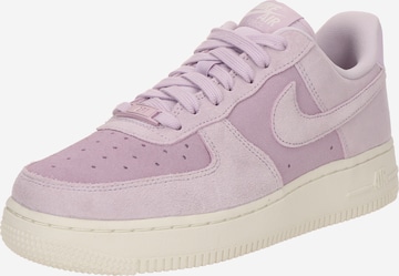Nike Sportswear Низкие кроссовки 'AIR FORCE 1 '07' в Лиловый: спереди