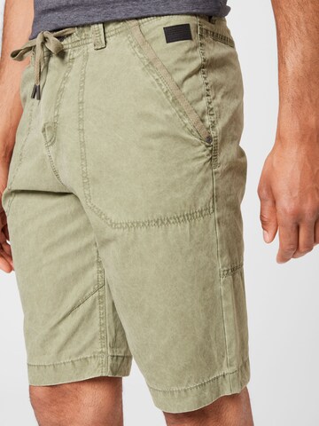 TOM TAILOR Regular Shorts in Grün