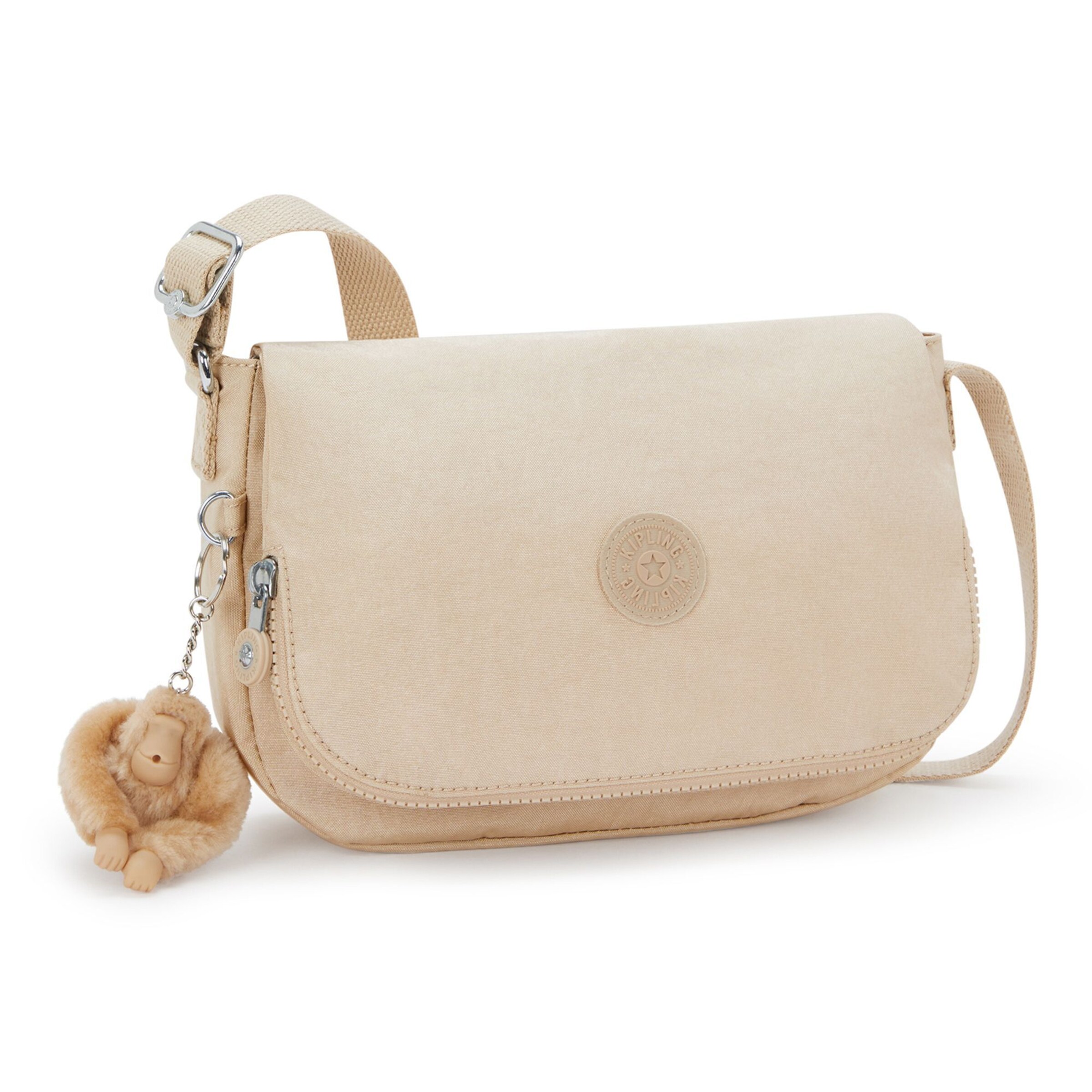 Borsa a tracolla 'Basic Plus Earthbeat' di KIPLING in beige
