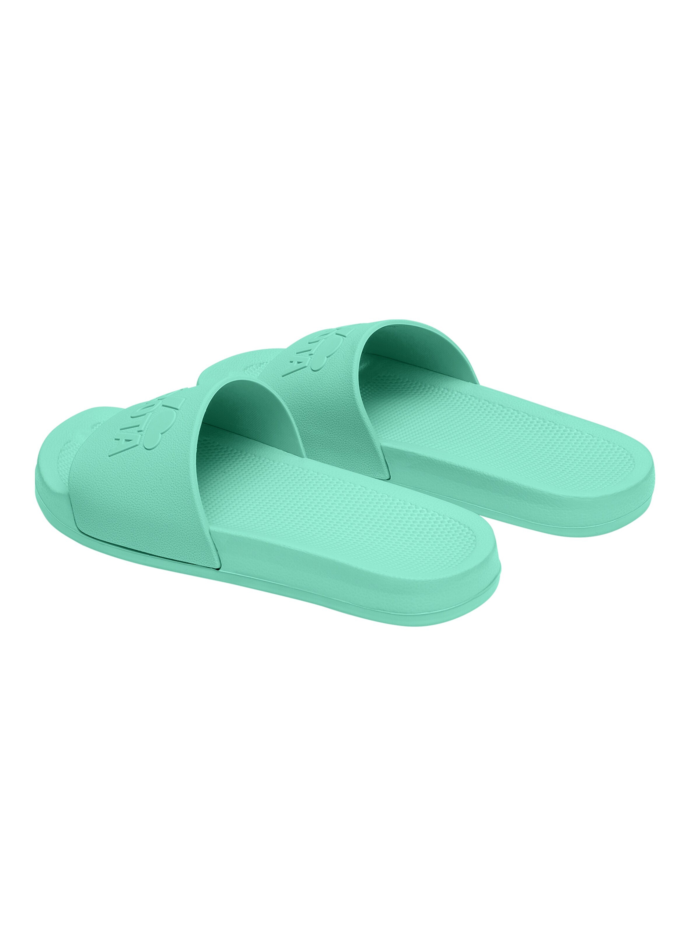 Kubota Strand-/badesko 'Kubota Women's Slip-On Light Green Basic Plain Pool Slides' i grøn