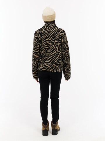 PROTEST Fleece Jacket 'PRTAdele' in Brown