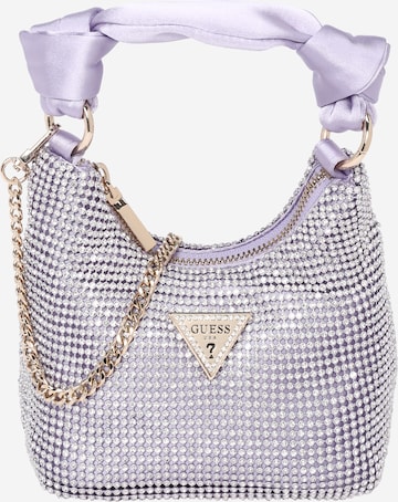 Borsa a mano 'Lua' di GUESS in lilla: frontale