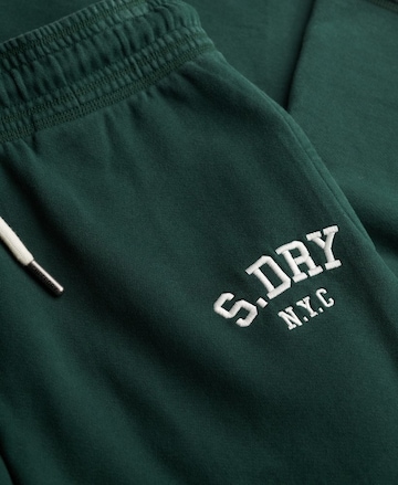 Superdry & Co Flared Broek in Groen