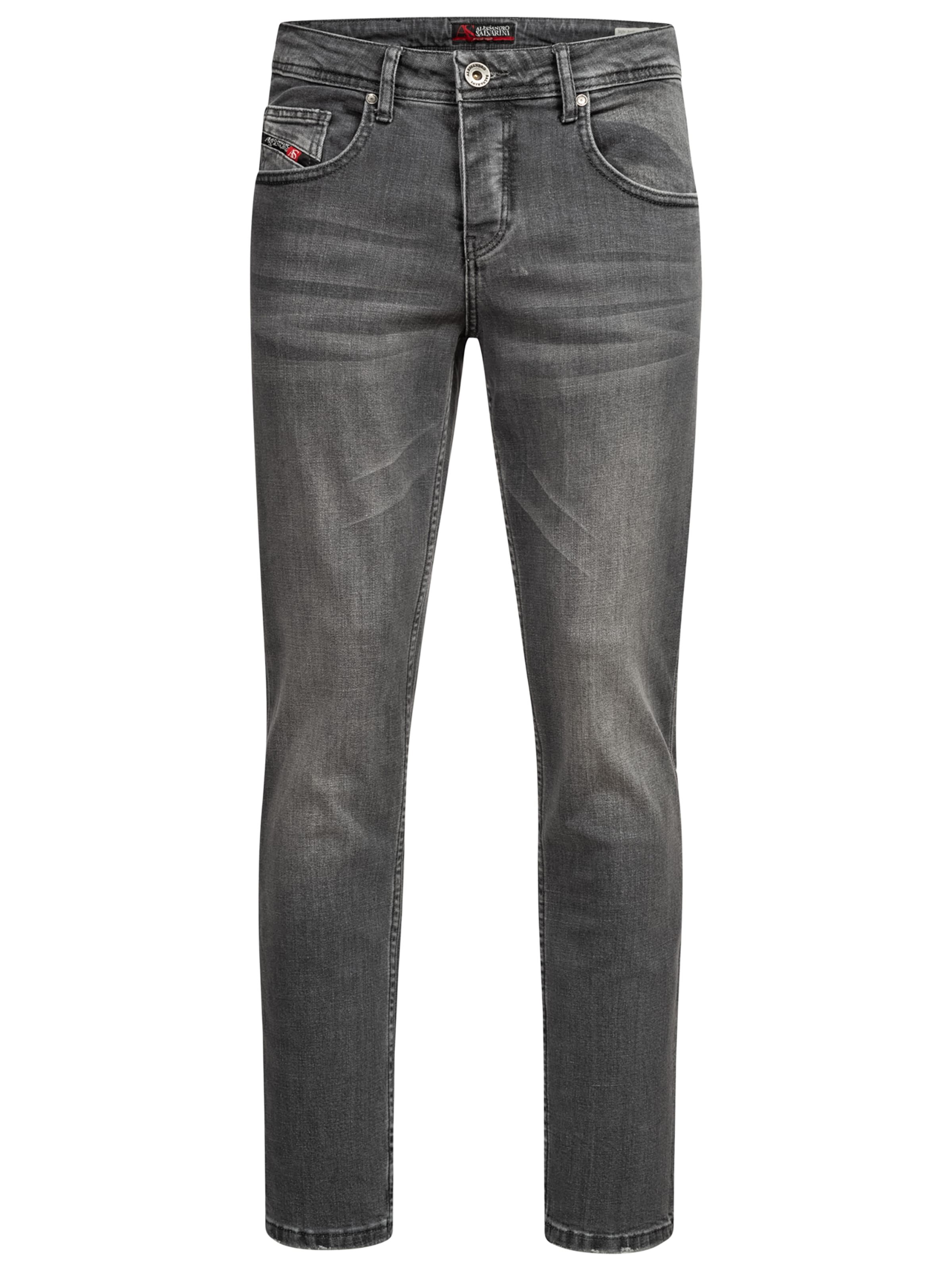 Alessandro Salvarini Jeans in Grau: Vorderseite
