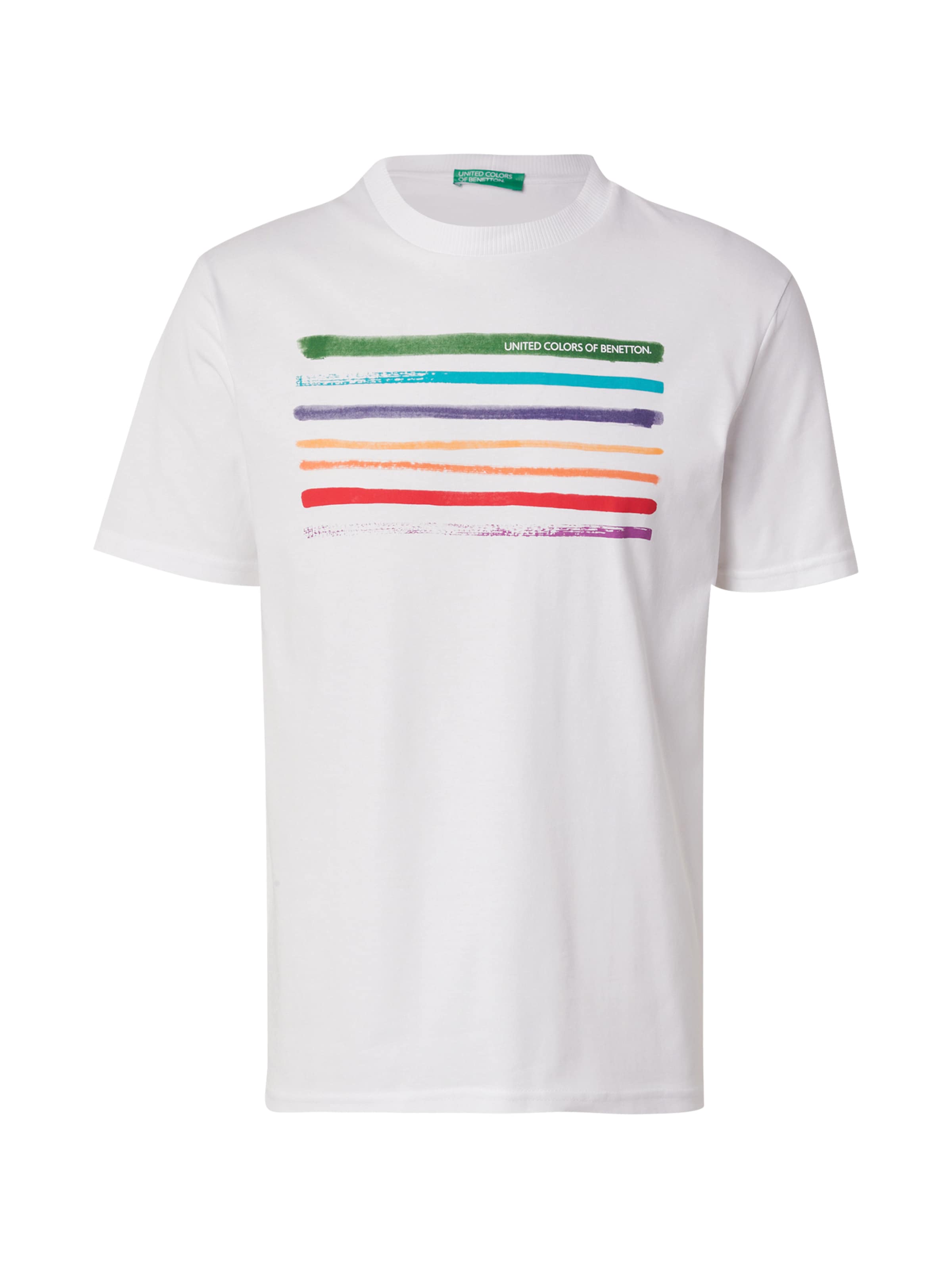 UNITED COLORS OF BENETTON Särk roheline / lilla / punane / valge, Tootevaade