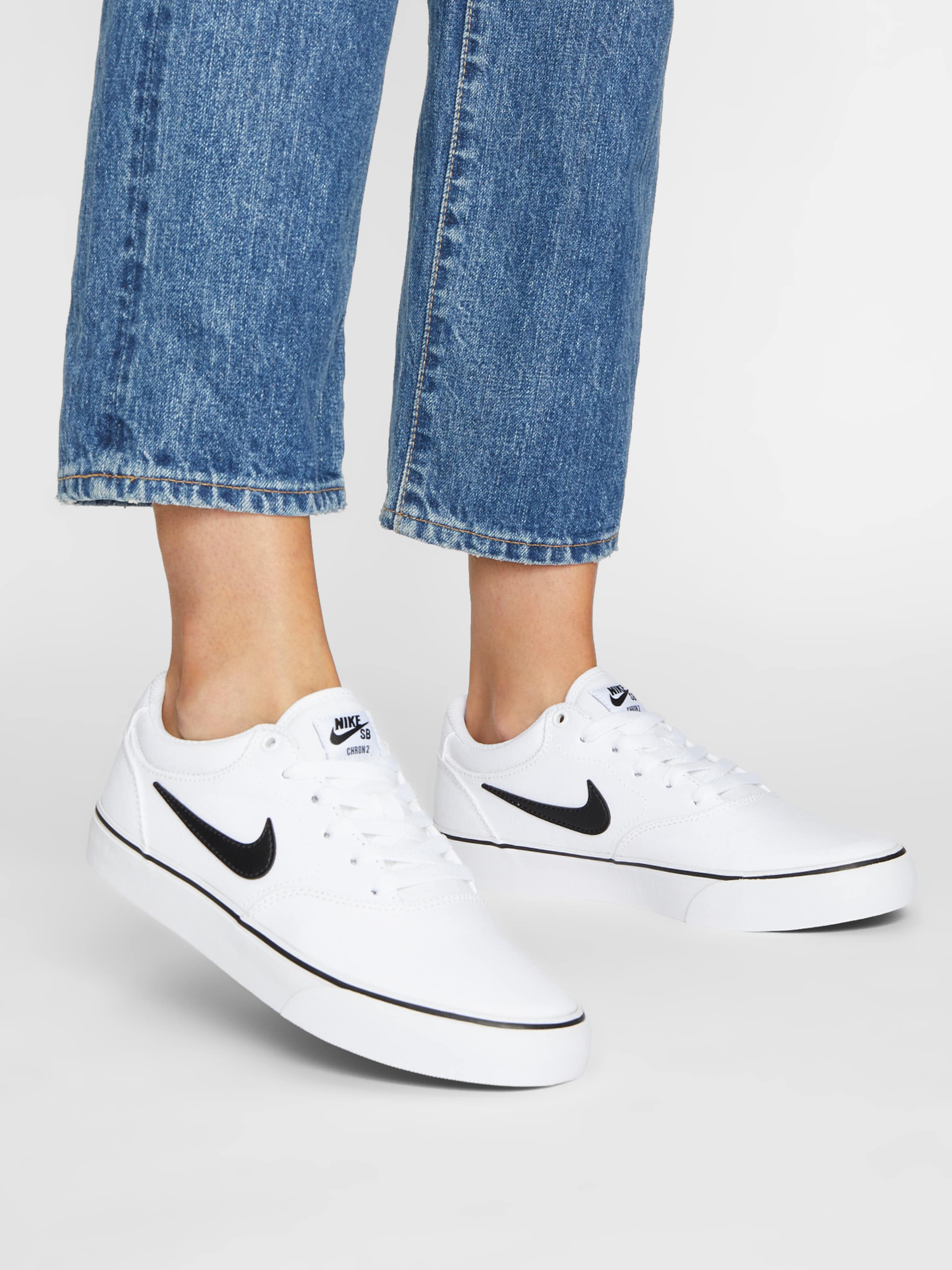 Balta Nike SB Sportbačiai be auliuko 