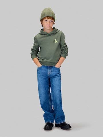 Calvin Klein Jeans Sweatshirt in Green