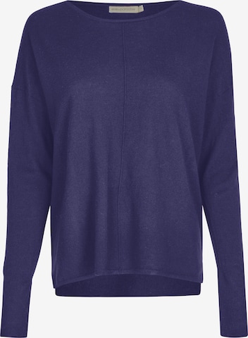 eve in paradise Sweater 'Penelope' in Blue: front