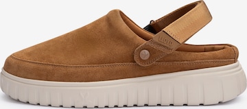 LLOYD Pantolette 'TORO SNAP' in Braun: Vorderseite